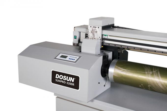 Роторное оборудование Engraver Inkjet тканья, гравировальный станок 360DPI/720DPI цифров роторный 4