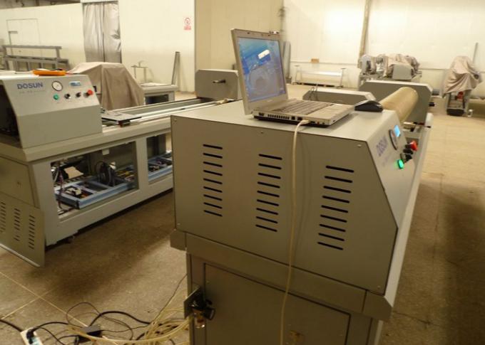 Голубое роторное UV оборудование Engraver лазера, гравировальный станок 2200mm/3500mm тканья экранирует ширину 5